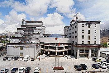 Xin Ding Hotell Lhasa Exteriör bild