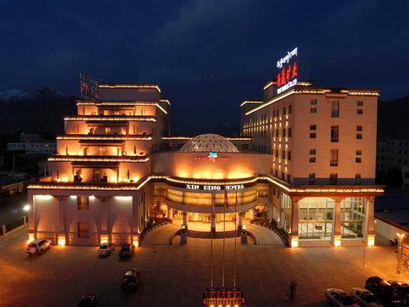 Xin Ding Hotell Lhasa Exteriör bild